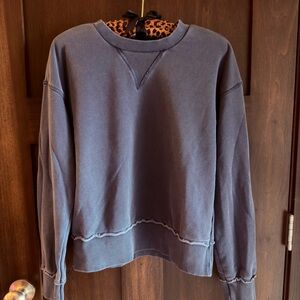❌ SOLD ❌ Evereve Charlotte Navy Blue Sweatshirt